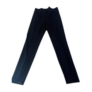 Bar III Leggings Women L Black High Rise Front Seam Ankle Pull On Stretch Casual